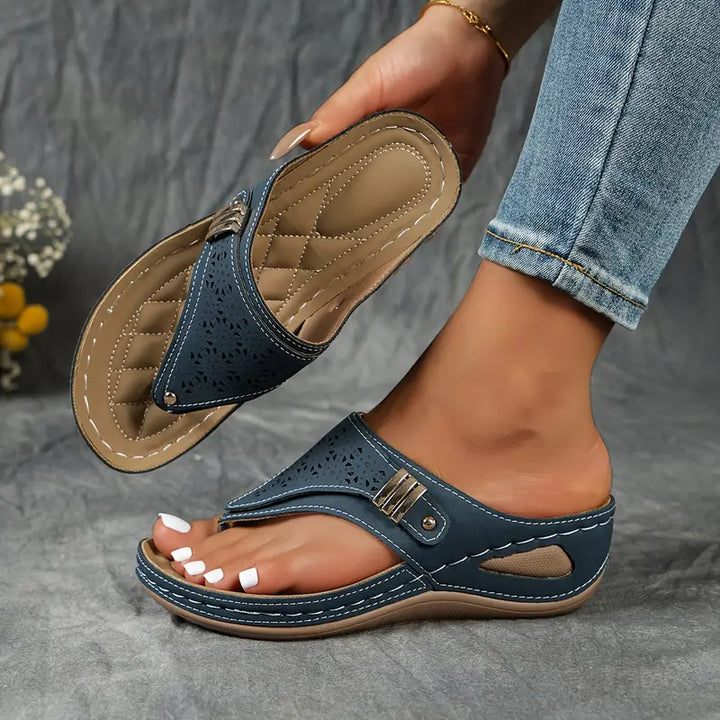 Thyra | Dame Ergonomiske Justerbare Sandaler | For Støtte & Komfort