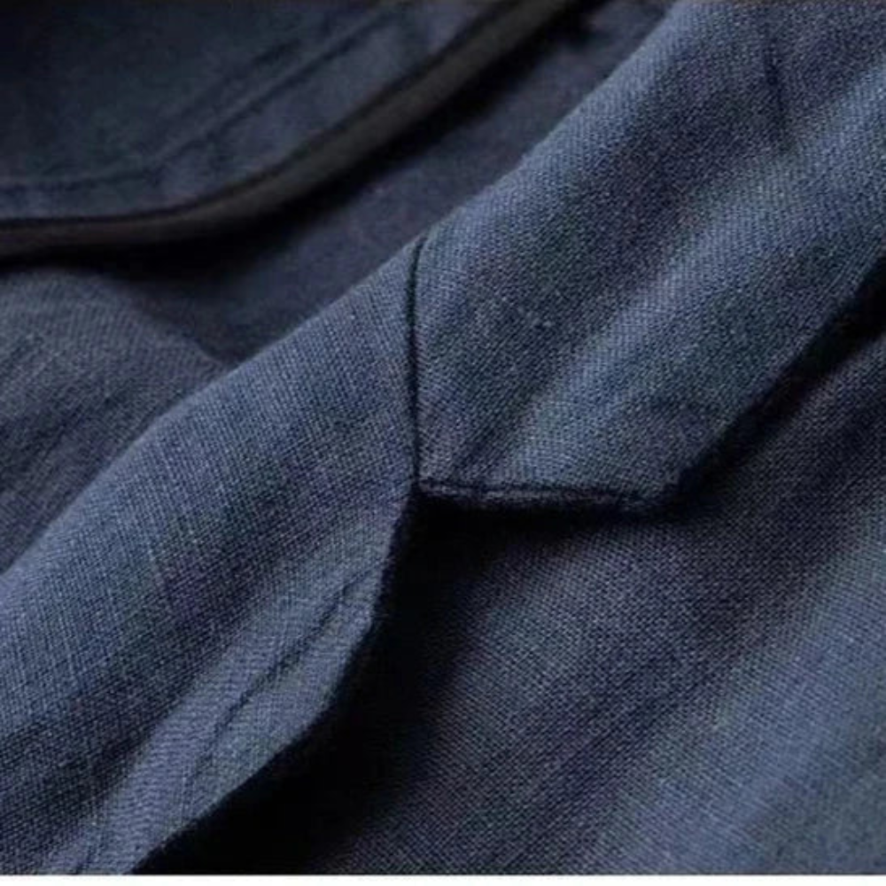 Benjamin | Herre Elegant Tidløst Sommer-Linensæt | For Komfort & Stil