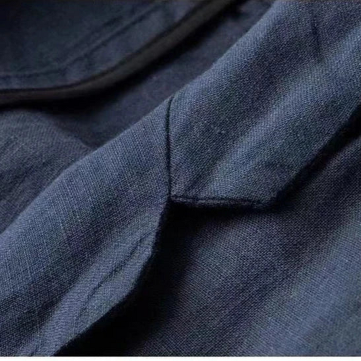 Benjamin | Herre Elegant Tidløst Sommer-Linensæt | For Komfort & Stil