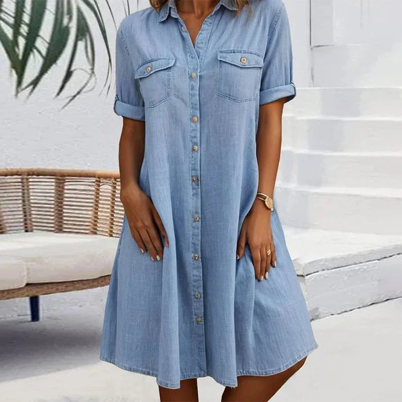 Kamma | Damen Chic Behagelig Sommerkjole | Til Hverdagsstil