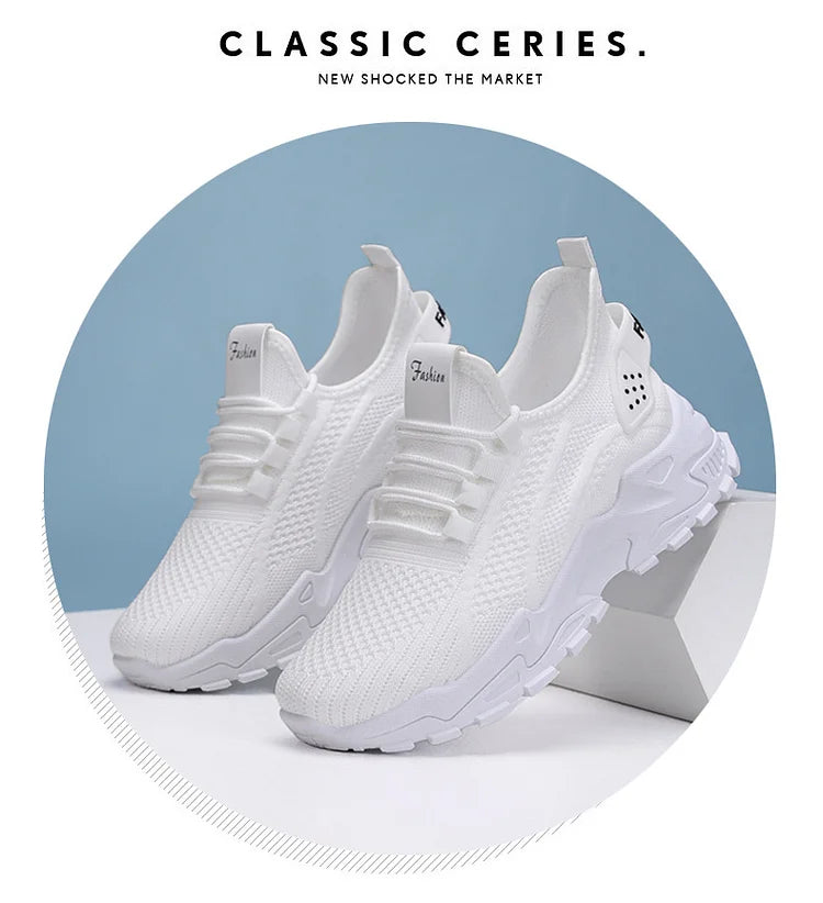Luna | Damer Ortopædiske Komfortable Sneakers | For Støtte & Balance