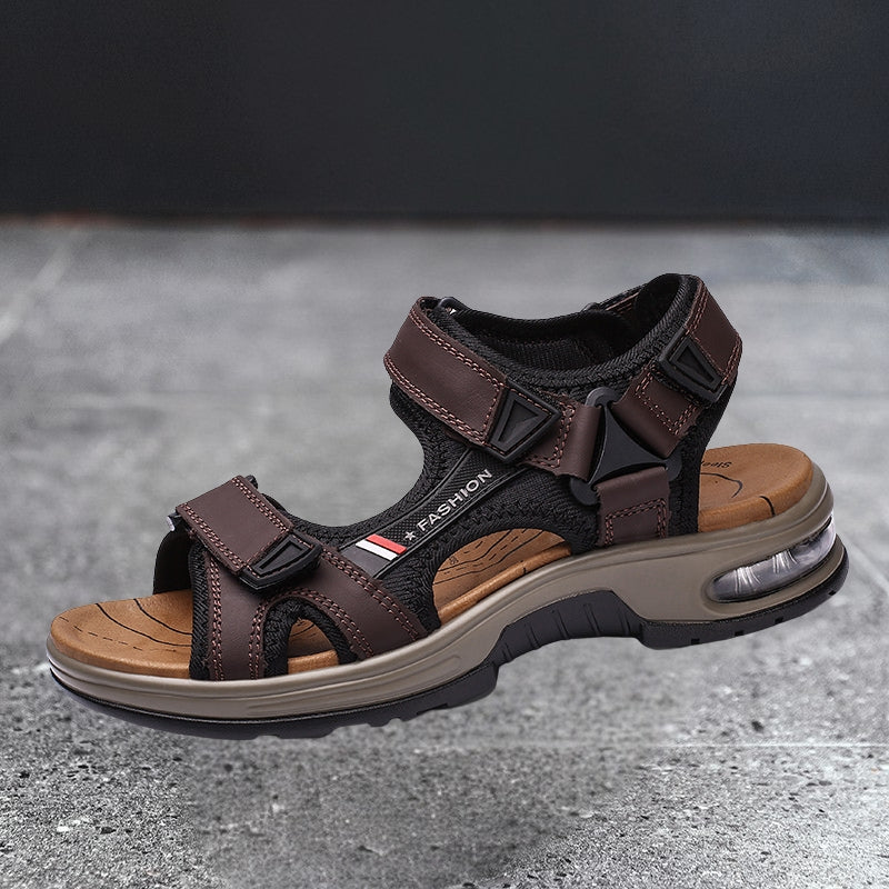 Xaver | Herre Klassiske Komfortable Sandaler | Til Stilsikre Sommerdage