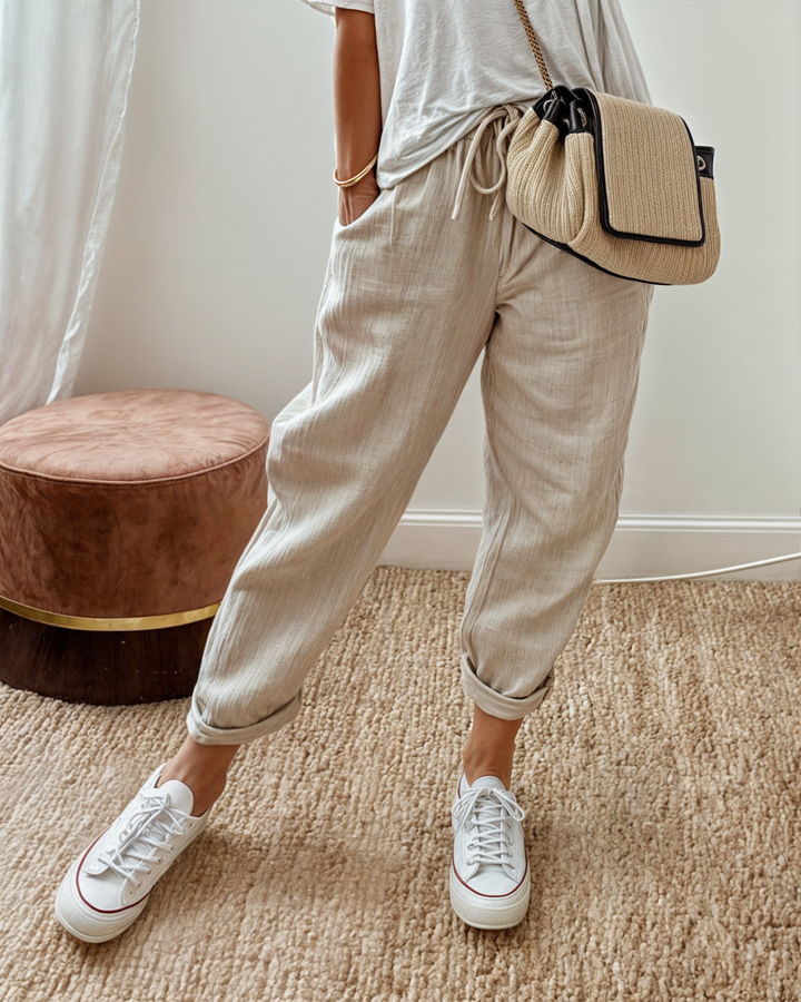Freja | Damer Løs Bukser | For Komfort & Stil