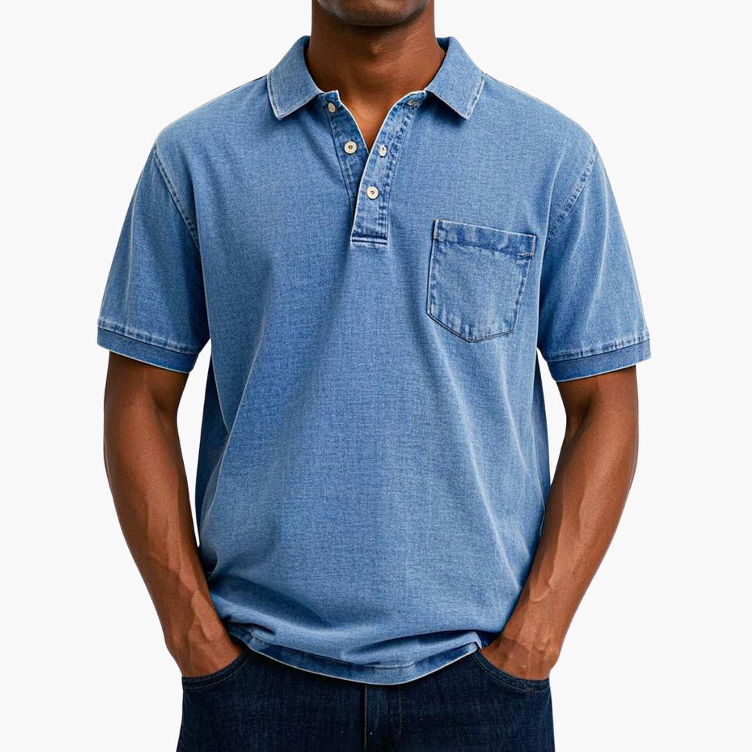 Eskild | Herren Afslappet Stilfuld Poloshirt | Til Hverdag & Komfort