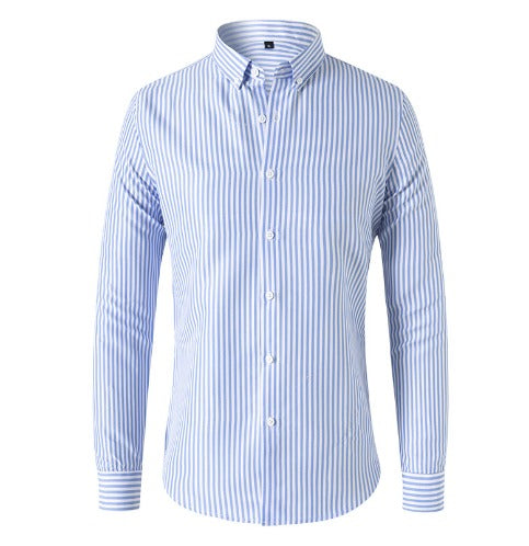 Henrik | Herre Randet Slank Skjorte | For Stil & Selvtillid