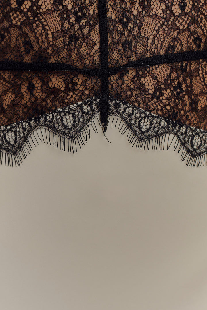 Keldine | Dame Sensuel Rygfri Maxikjole | Til Elegante Aftener