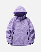 Freja dame regnjakke med hætte – let og åndbar, justerbare manchetter