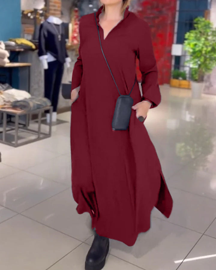 Evia | Kvindelig Premium Kjole | Komfortabel og Tidløst Elegant