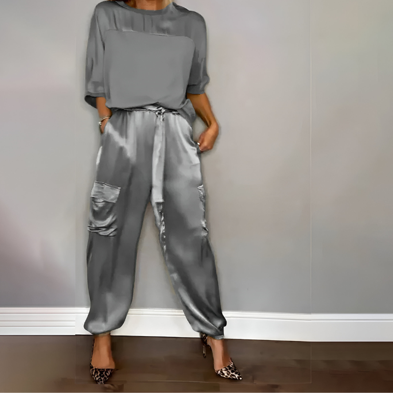 Elvira | Dame Elegant Todelt Sæt | For Stil & Lethed