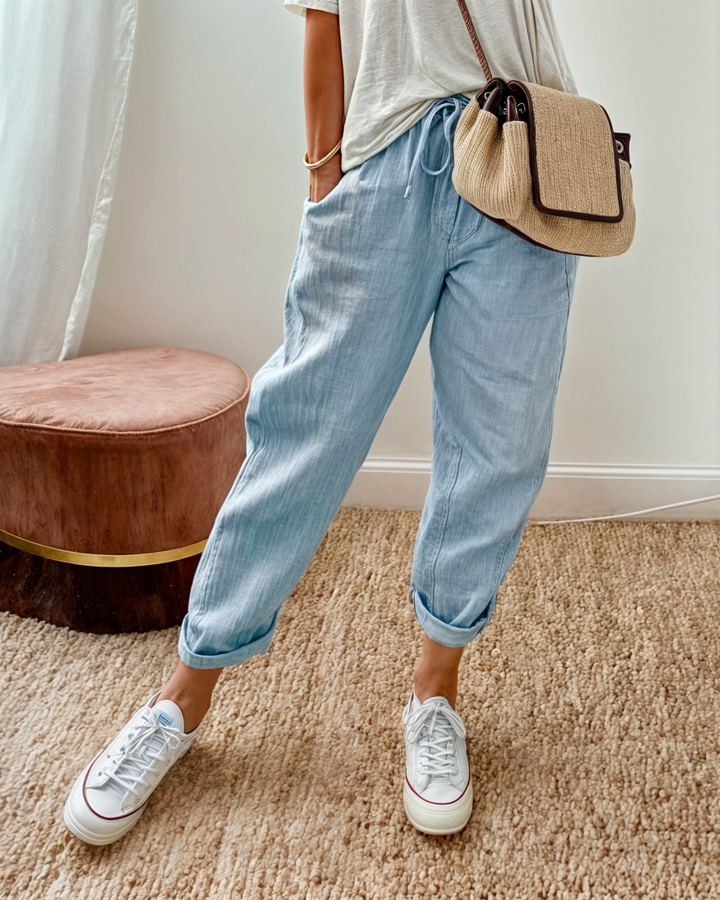 Freja | Damer Løs Bukser | For Komfort & Stil