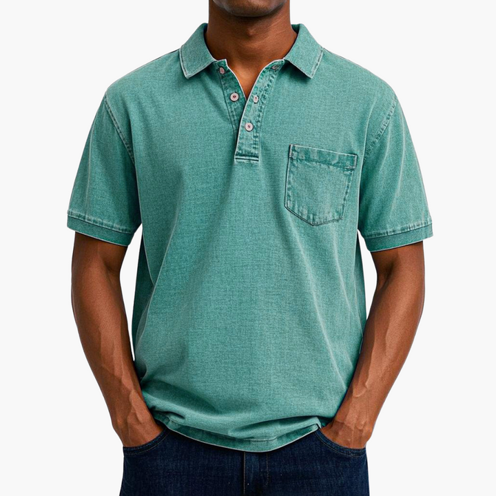Eskild | Herren Afslappet Stilfuld Poloshirt | Til Hverdag & Komfort