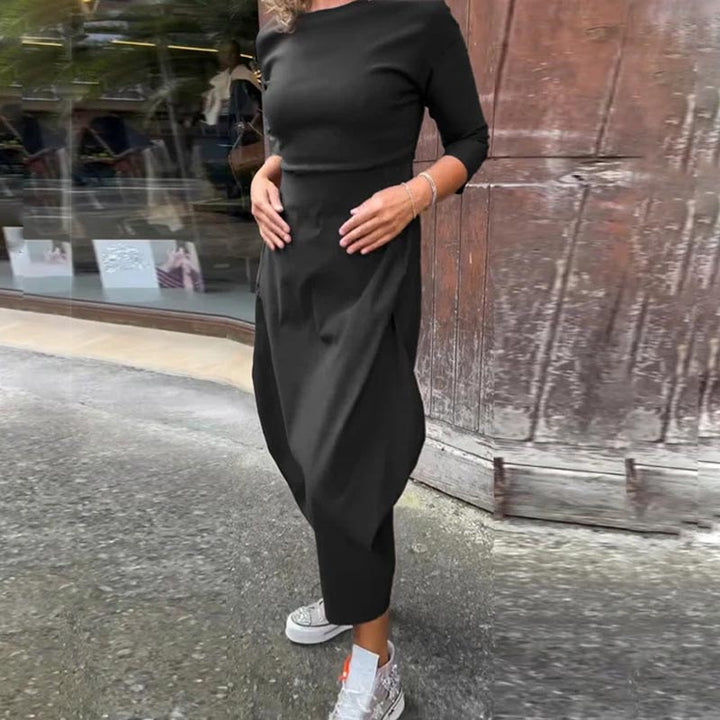 Annette | Dame Elegant og Funktionel Kjole | Tidløs Stil & Komfort