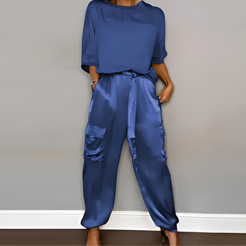 Elvira | Dame Elegant Todelt Sæt | For Stil & Lethed