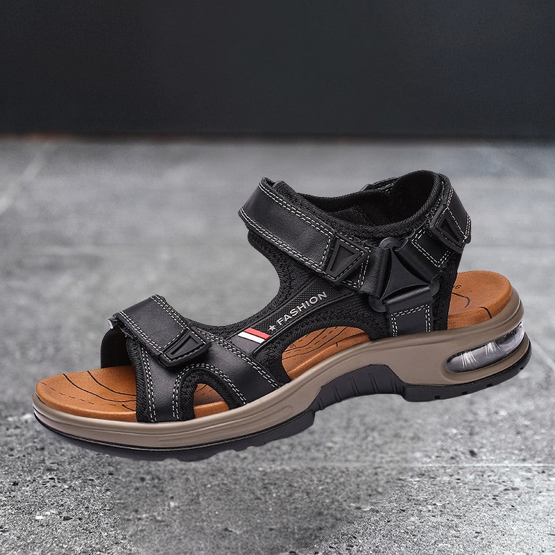 Xaver | Herre Klassiske Komfortable Sandaler | Til Stilsikre Sommerdage