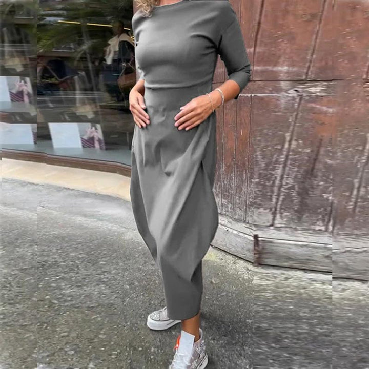 Annette | Dame Elegant og Funktionel Kjole | Tidløs Stil & Komfort