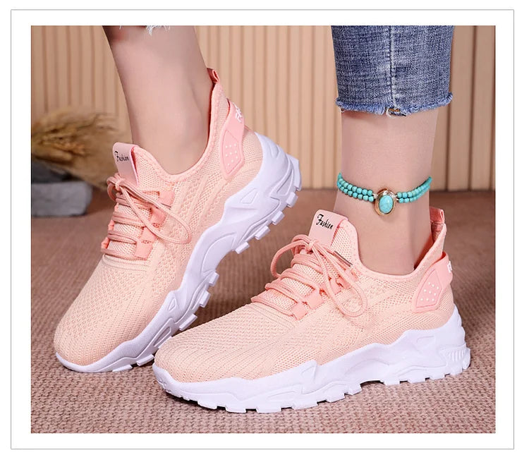 Luna | Damer Ortopædiske Komfortable Sneakers | For Støtte & Balance