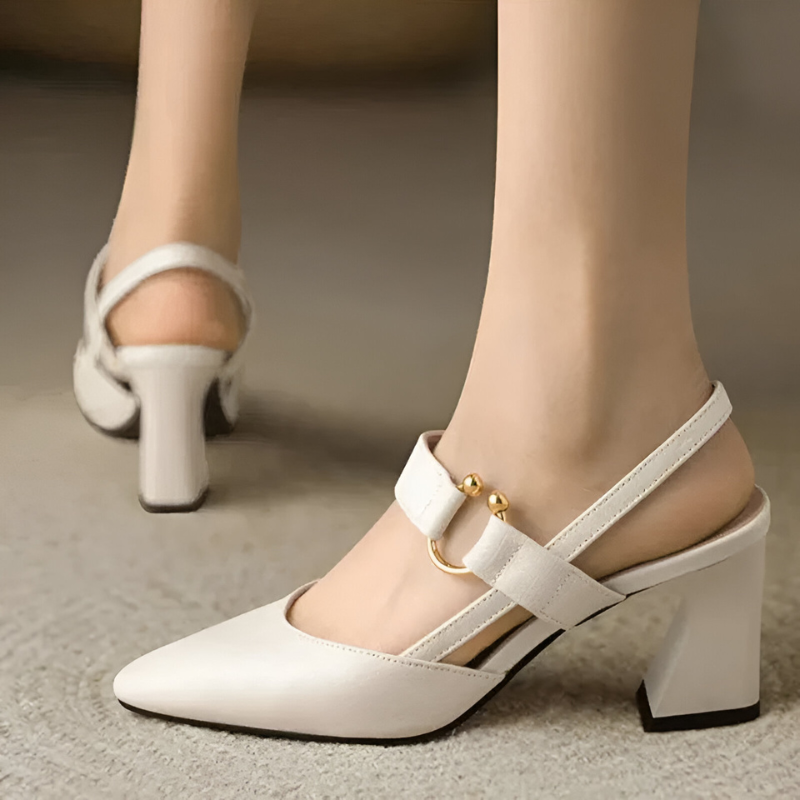 Sverina | Damen Elegant Komfortable Støttende  Hæl | For Komfort & Stil