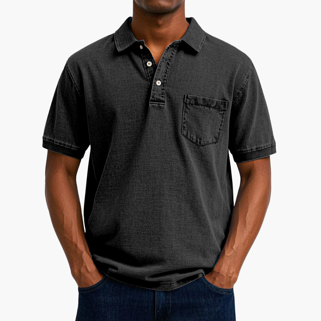Eskild | Herren Afslappet Stilfuld Poloshirt | Til Hverdag & Komfort