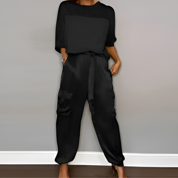 Elvira | Dame Elegant Todelt Sæt | For Stil & Lethed