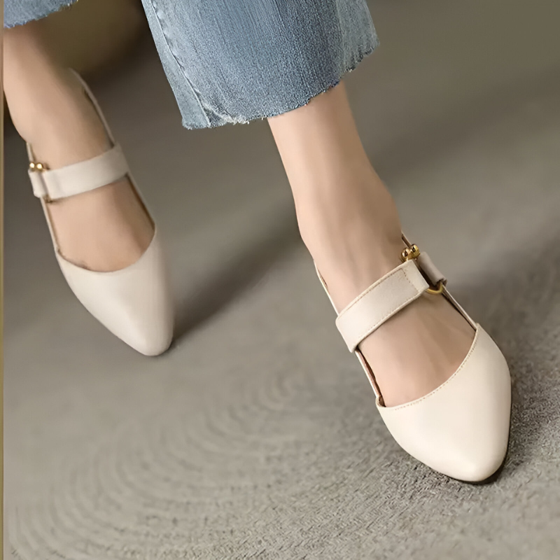Sverina | Damen Elegant Komfortable Støttende  Hæl | For Komfort & Stil