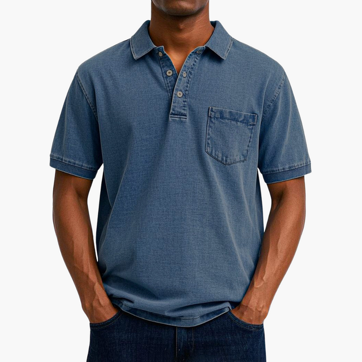 Eskild | Herren Afslappet Stilfuld Poloshirt | Til Hverdag & Komfort