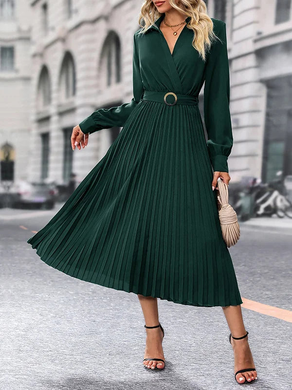 Elina | Kvinders Moderne og Komfortabel Kjole | Classic Chic