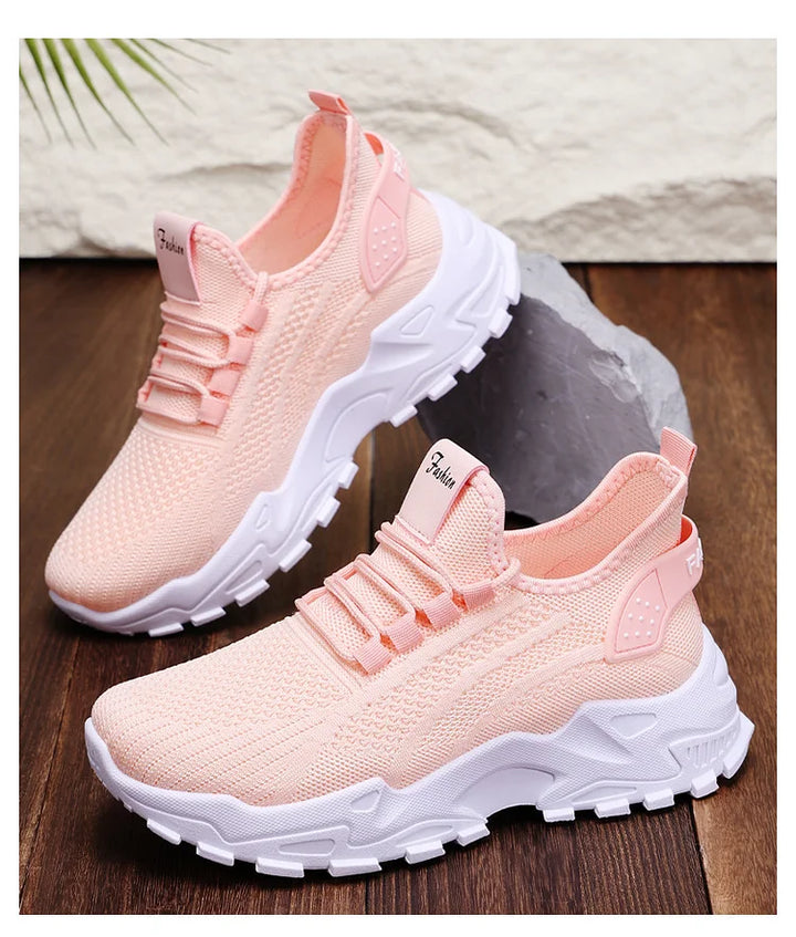 Luna | Damer Ortopædiske Komfortable Sneakers | For Støtte & Balance