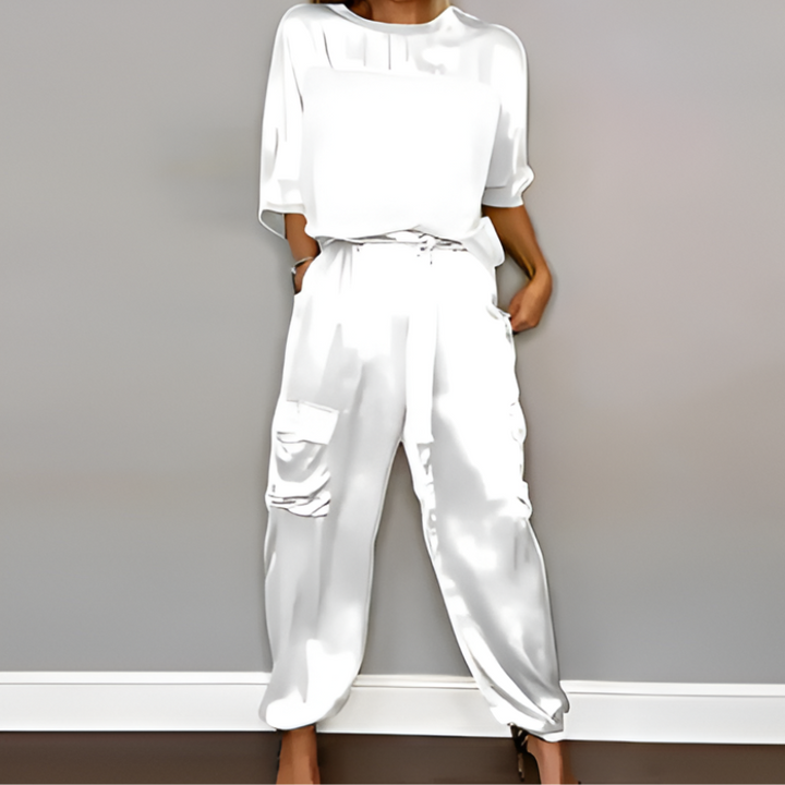 Elvira | Dame Elegant Todelt Sæt | For Stil & Lethed