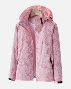 Freja dame regnjakke med hætte – let og åndbar, justerbare manchetter