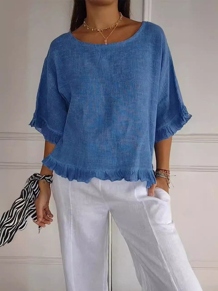 Claudia - Afslappet og Elegant bluse