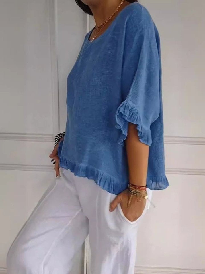 Claudia - Afslappet og Elegant bluse