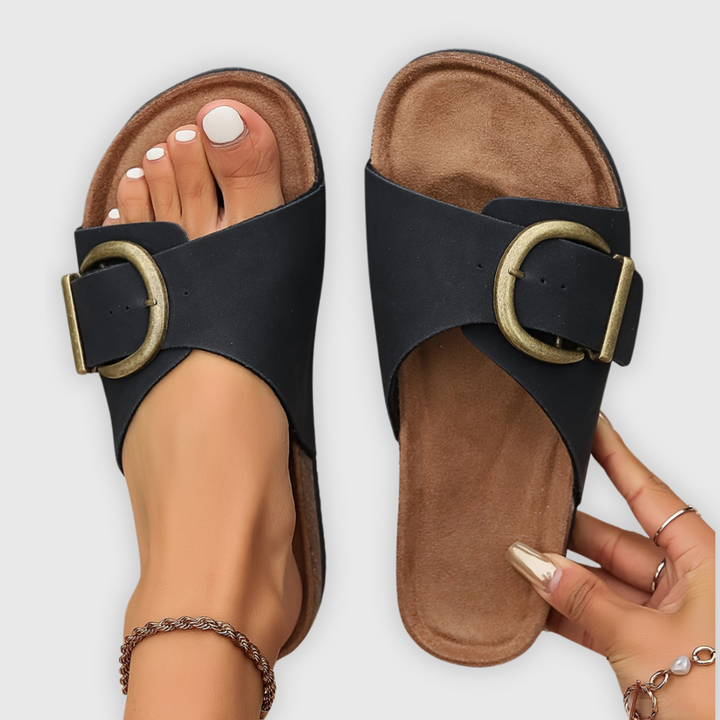 Mille | Damen Blød Glide Komfortsandaler | Til Daglig Brug & Komfort