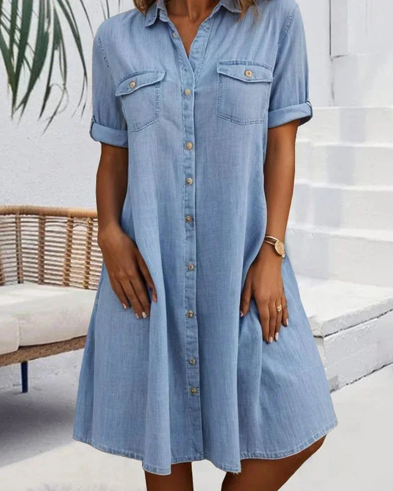 Kamma | Damen Chic Behagelig Sommerkjole | Til Hverdagsstil