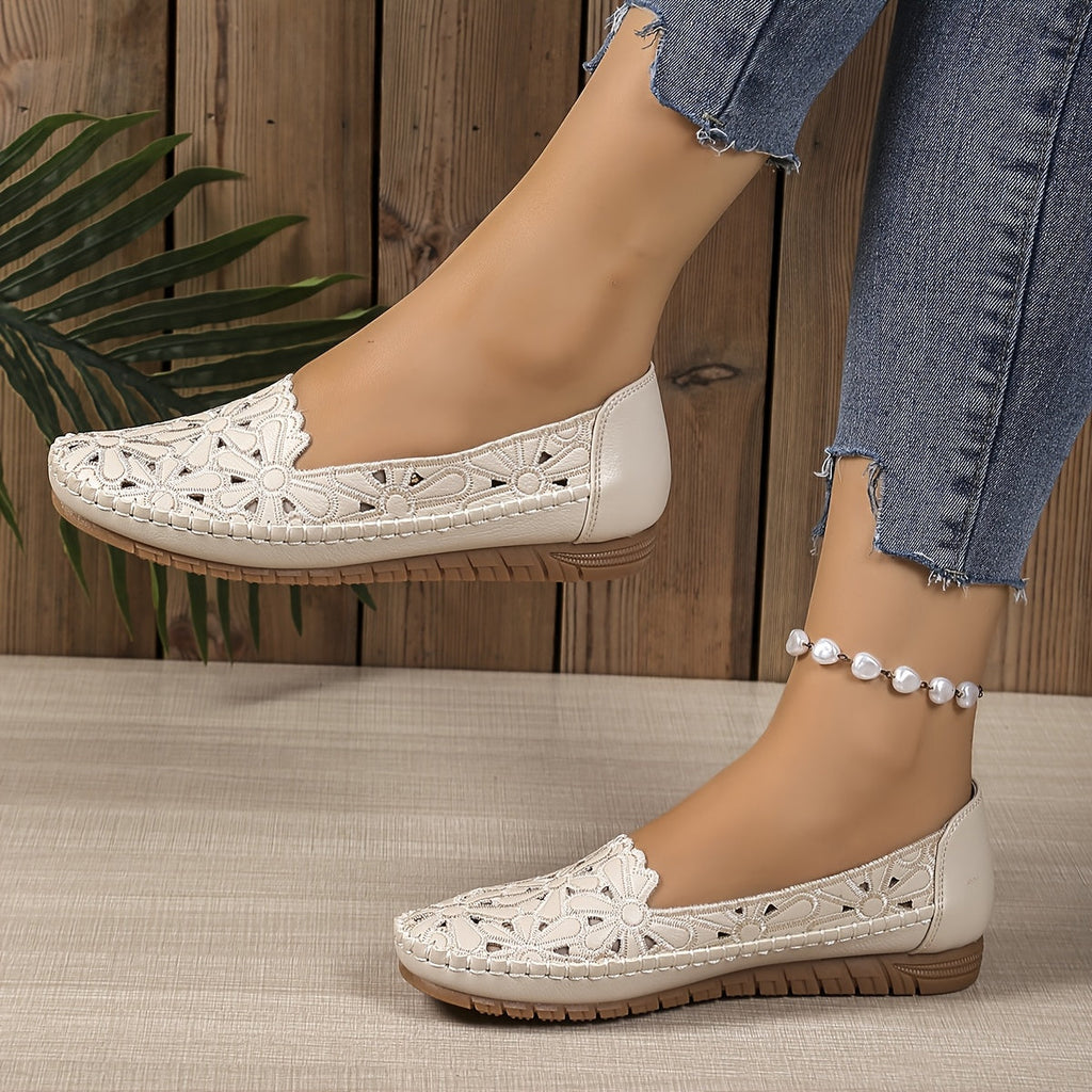 Finja | Dame Komfortable Stilfulde Slip-On Sko | For Hverdag & Elegance