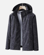 Freja dame regnjakke med hætte – let og åndbar, justerbare manchetter