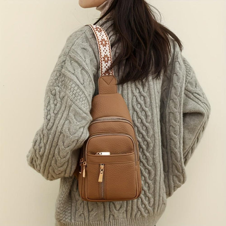 Hazel | Vintage Skuldertaske i Kuffertdesign
