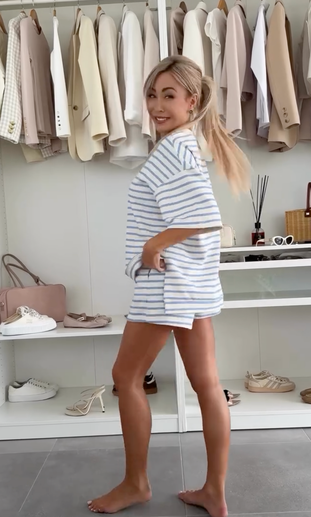 Ragnhild | Dame Chic Afslappet Sæt | Til Sommer og Strand