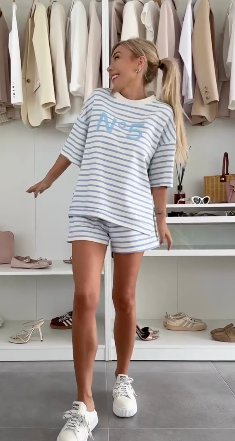 Ragnhild | Dame Chic Afslappet Sæt | Til Sommer og Strand