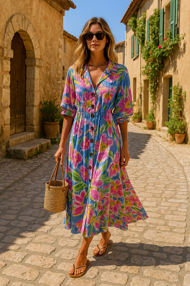 Yrle | Damen Boho Elegant Kjole | For Lethed & Udstråling