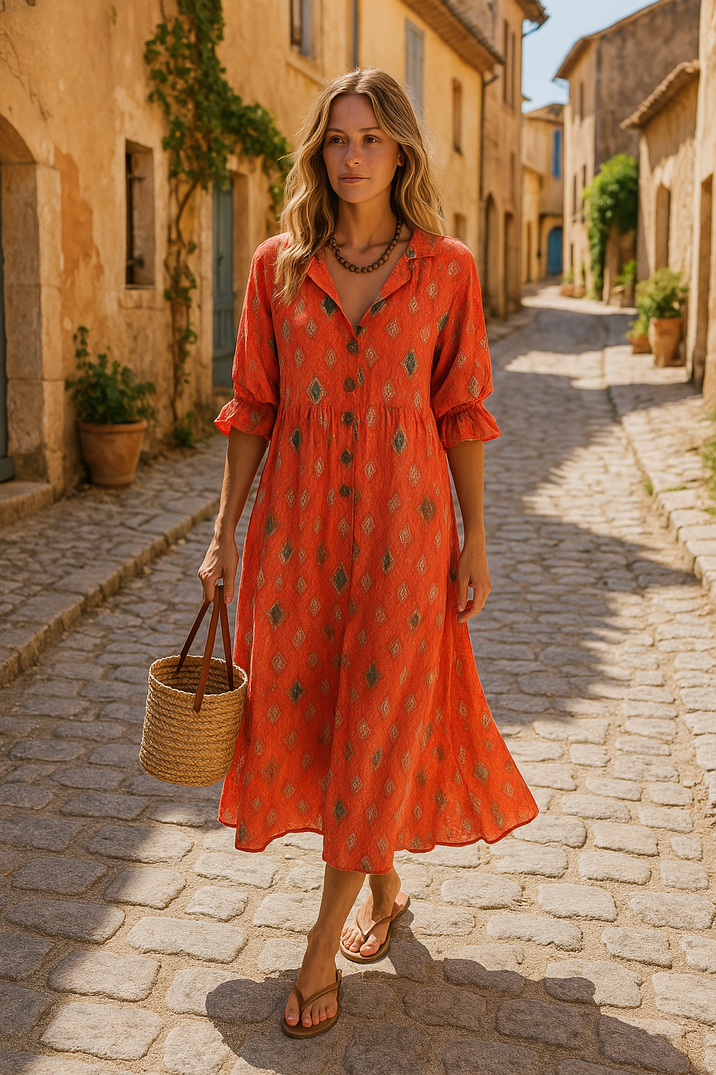 Yrle | Damen Boho Elegant Kjole | For Lethed & Udstråling
