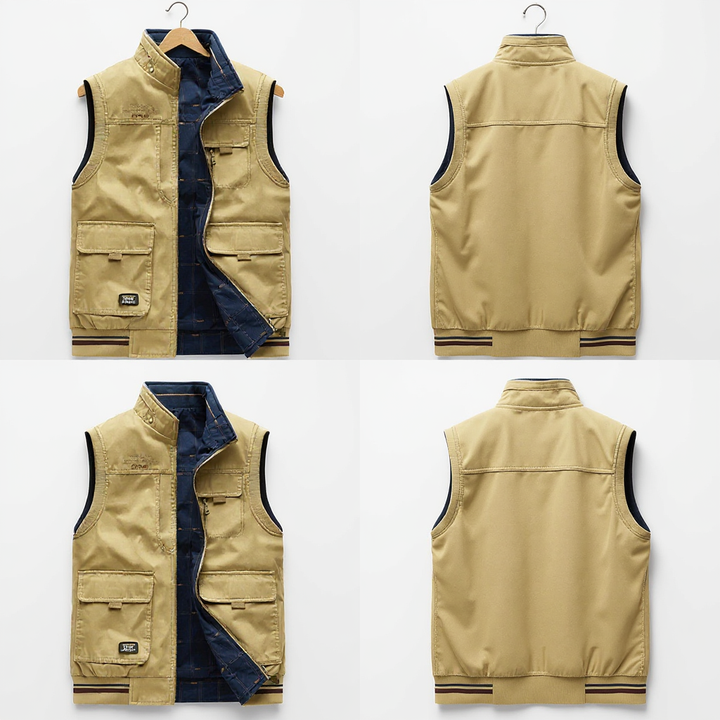 Mogens | Herre Elegant Tidløs Vest | For Stil & Funktionalitet