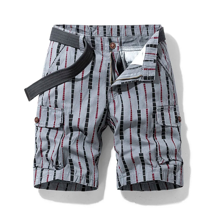 Marteno | Herren Sommerlig Mønstret Shorts | Til Strand & Hverdag
