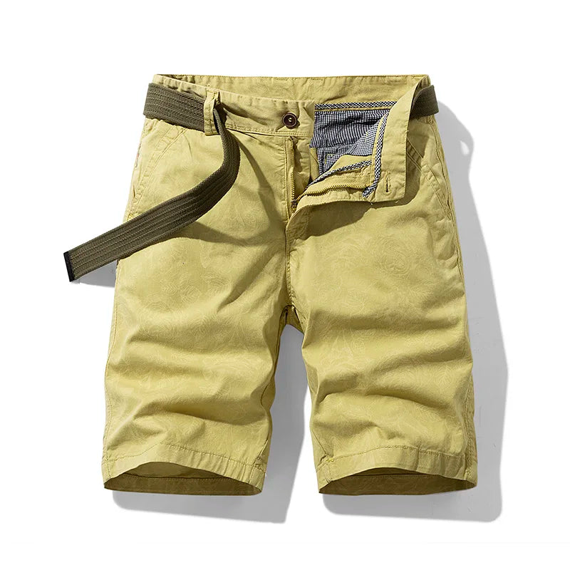 Marteno | Herren Sommerlig Mønstret Shorts | Til Strand & Hverdag