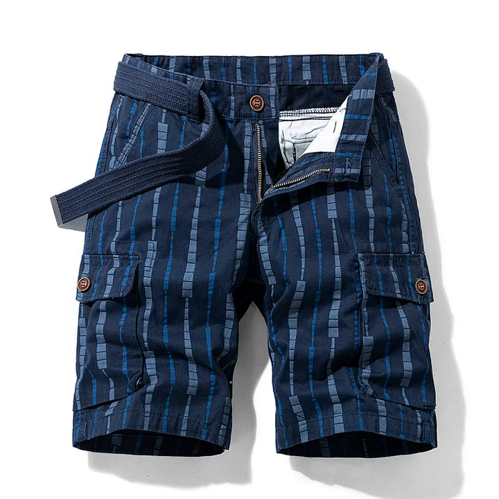 Marteno | Herren Sommerlig Mønstret Shorts | Til Strand & Hverdag