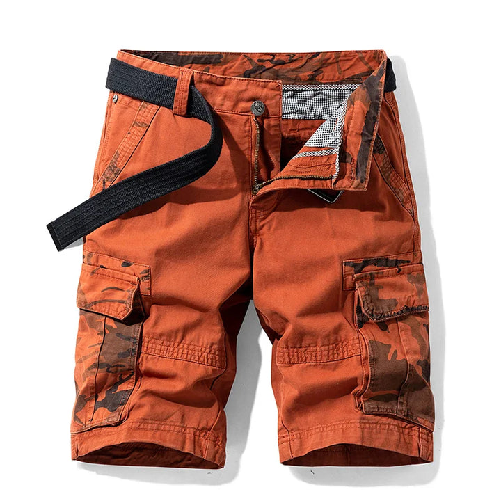 Torskil | Herren Taktiske Løstsiddende Cargoshorts | Til Udendørs Komfort og Bevægelighed