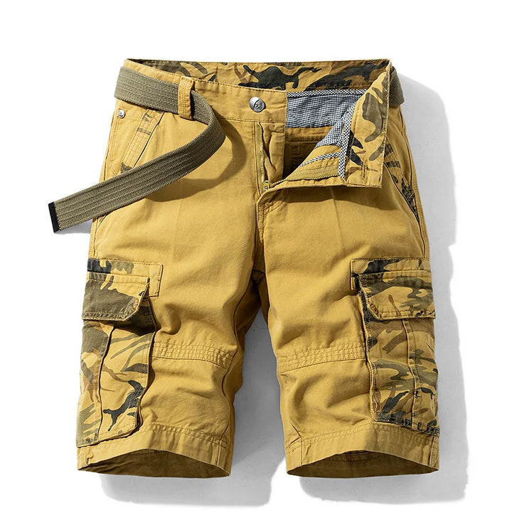Torskil | Herren Taktiske Løstsiddende Cargoshorts | Til Udendørs Komfort og Bevægelighed