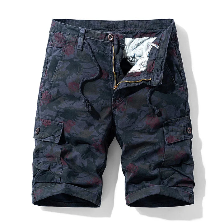 Torskil | Herren Taktiske Løstsiddende Cargoshorts | Til Udendørs Komfort og Bevægelighed
