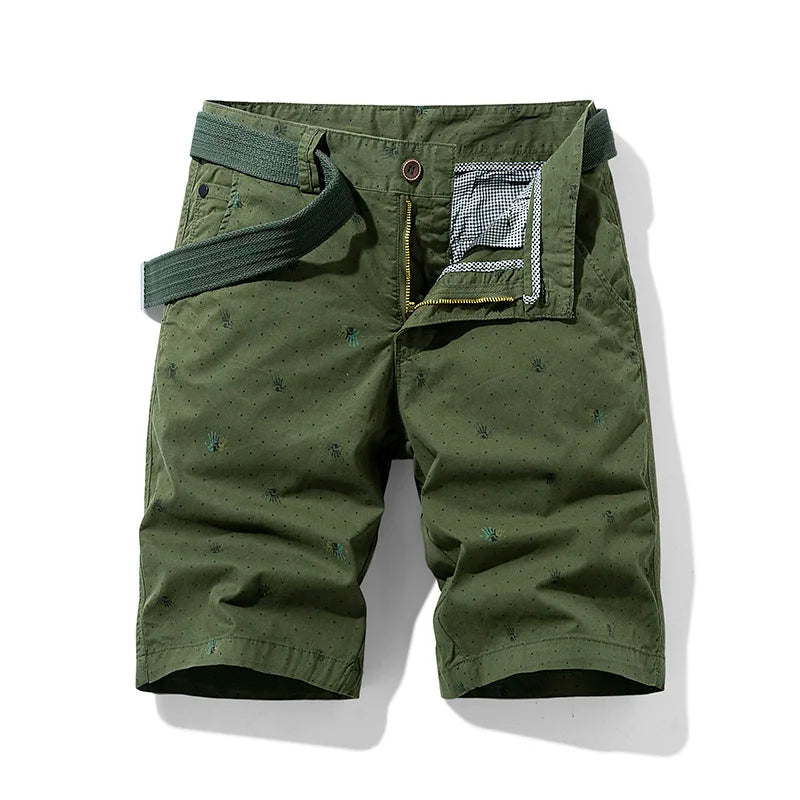 Marteno | Herren Sommerlig Mønstret Shorts | Til Strand & Hverdag