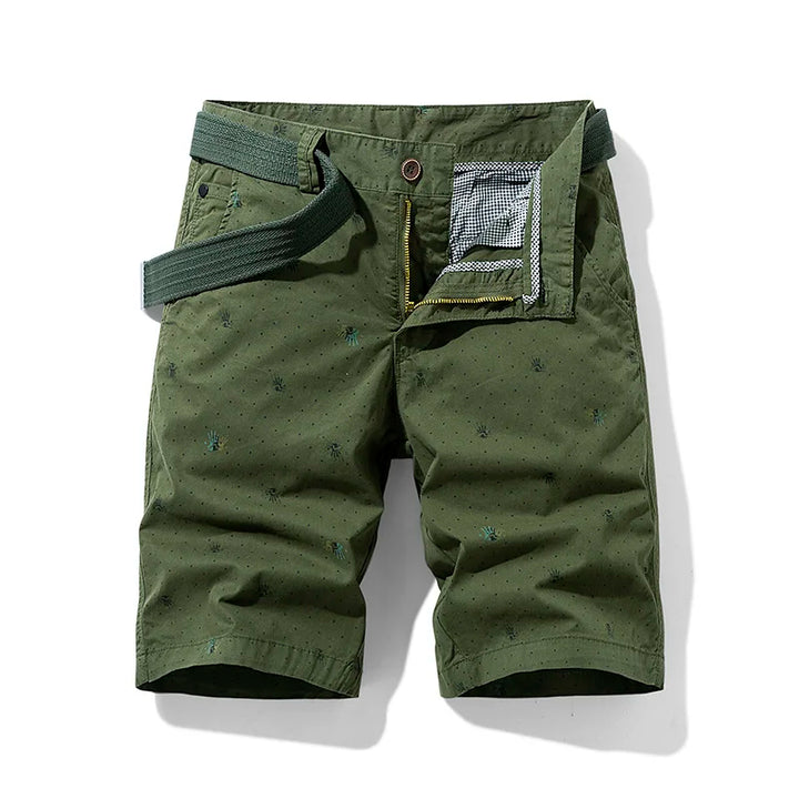 Marteno | Herren Sommerlig Mønstret Shorts | Til Strand & Hverdag