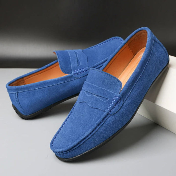 Luka | Herre Premium Loafers | Komfortabelt Læder | Støttende Sål